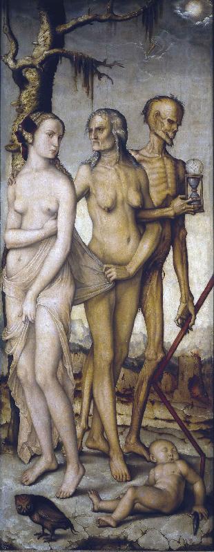 Hans Baldung Grien Three Ages of Man and Death china oil painting image